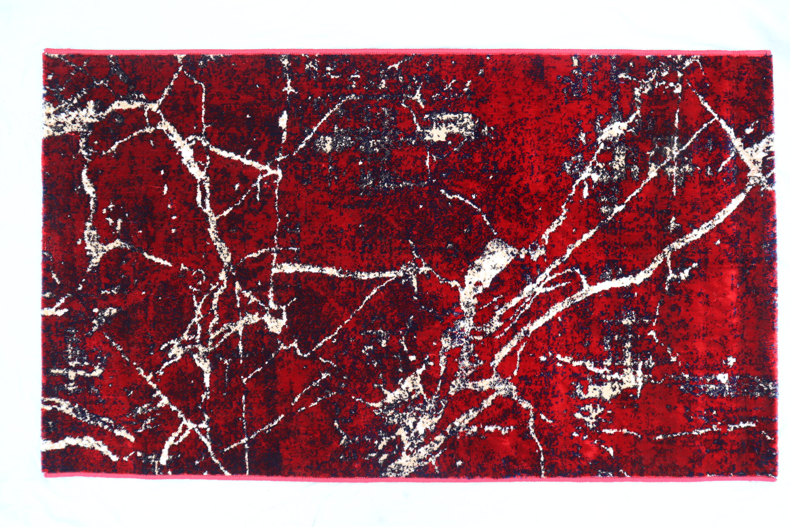 Heritage Knots Red Synthetic Carpet (91 cm, X 152 cm, Rectangle) - Image 3